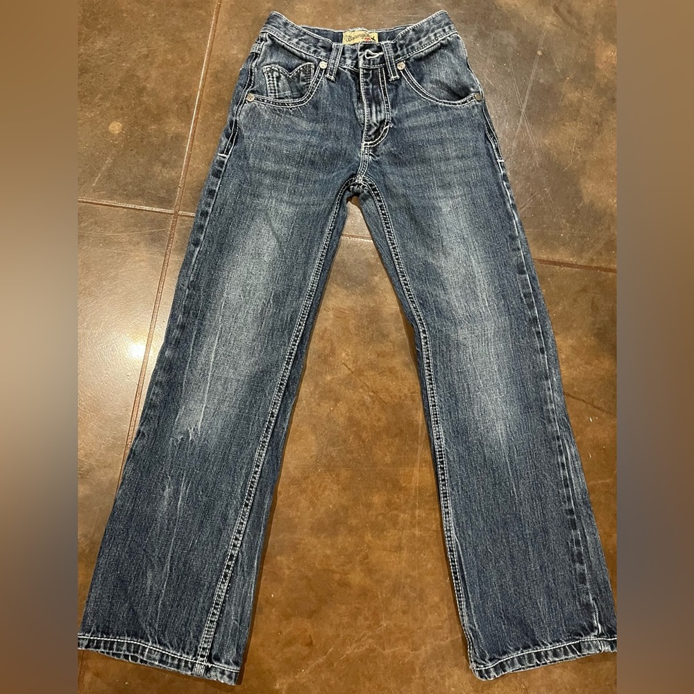 Boys Wranglers 20X Jeans, size 12 Slim, EUC